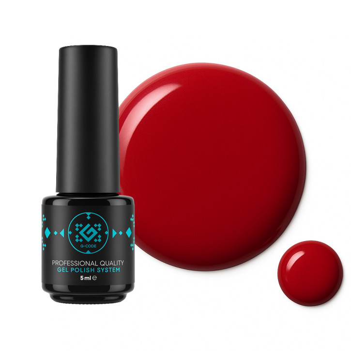 Queen of Hearts Gel Polish G-Code — гель-лак з інтенсивною пігментацією, розкішний відтінок #39